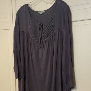 Gray Women's Top